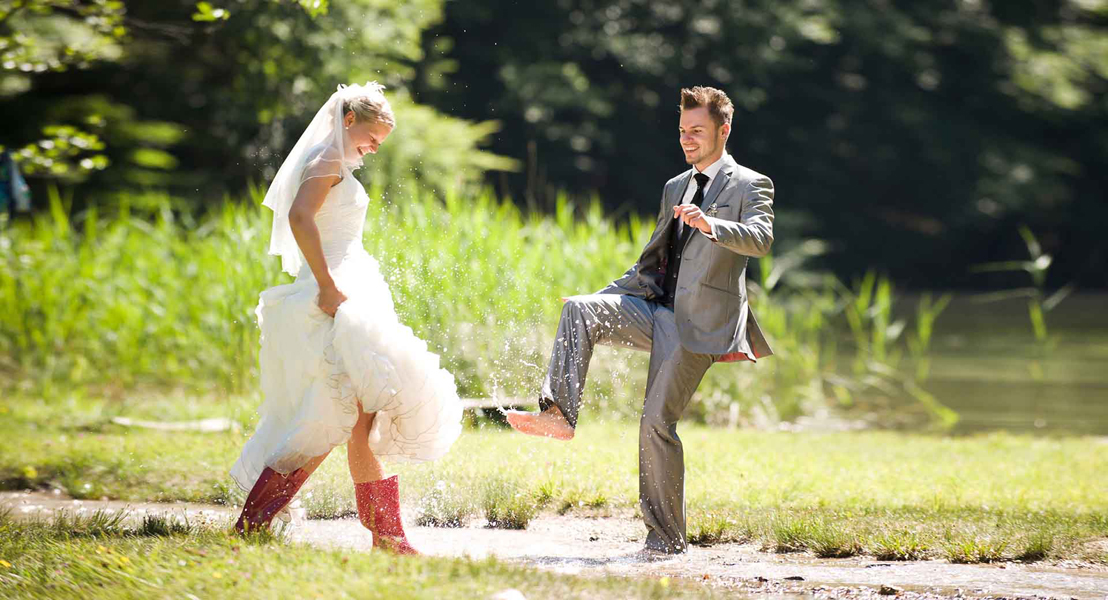 Hochzeitsfotos und Hochzeitsfilme aufgenommen in der Nähe von Heidelberg vom Fotostudio BlickFang2 aus Weinheim und Andernach