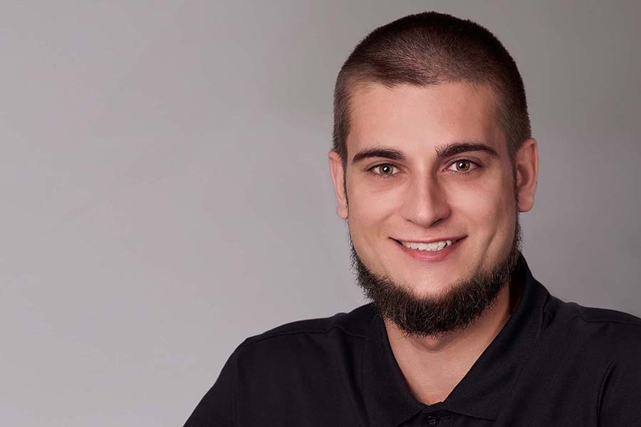 Bewerbungsfotos: Aufsteiger-Serie #10, Fotografiert in den Film- und Fotostudios Blickfang2 in Andernach und Weinheim