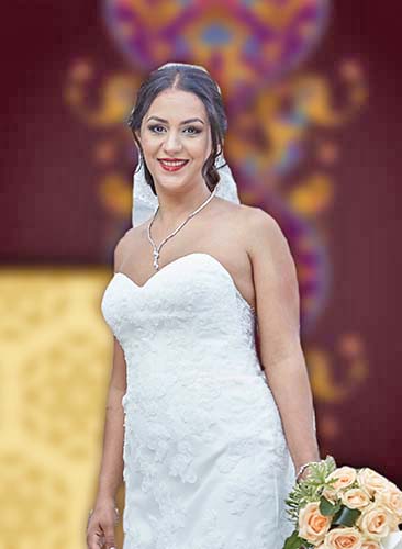 Hochzeitsfoto-Galerie #005: Braut in bunter tunesischer Tracht fotografiert vom Studio Blickfang2 aus Andernach und Weinheim