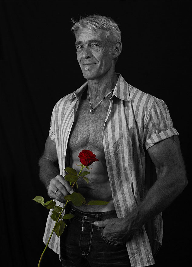 Körperlandschaft in s/w eines Bodybuilders #2 - Fotografiert von Heike Röhrup für Studio Blickfang2 in Andernach, Weinheim